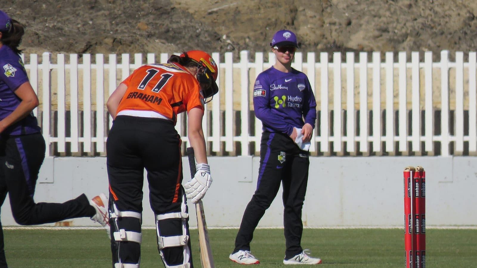 Perth Scorchers and Hobart Hurricanes, last season's finalists, meeting in 2021 (file photo)